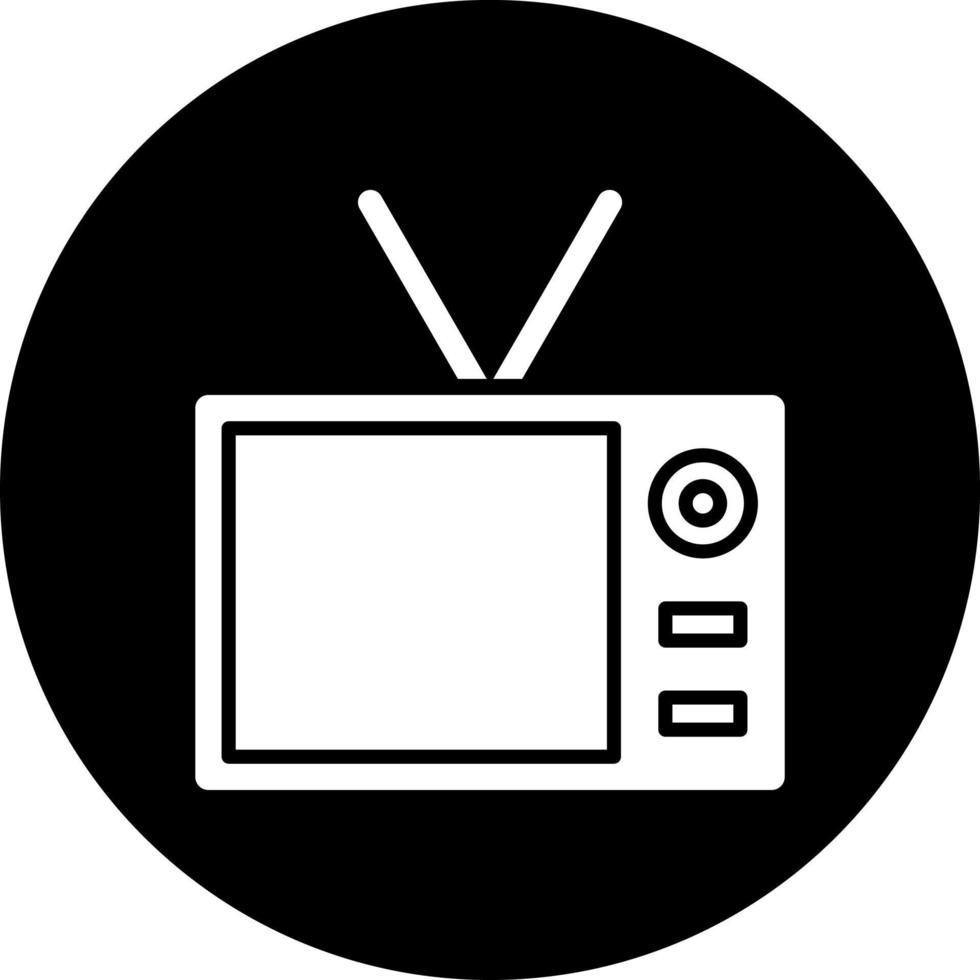 TV vektor ikon stil