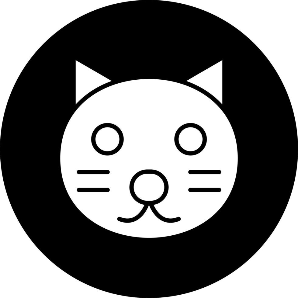 Katze Vektor Symbol Stil