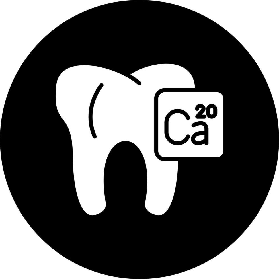 Zahn Ernährung Vektor Symbol Stil