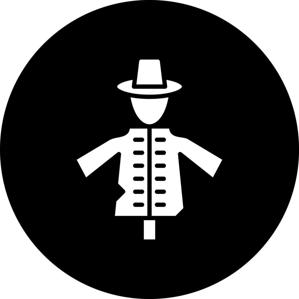 scarecrow vektor ikon stil