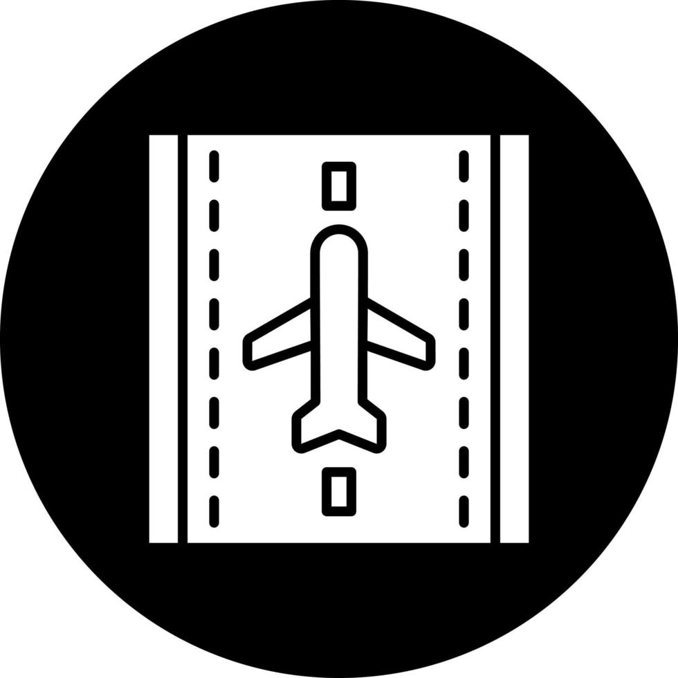 Runway Vektor Symbol Stil