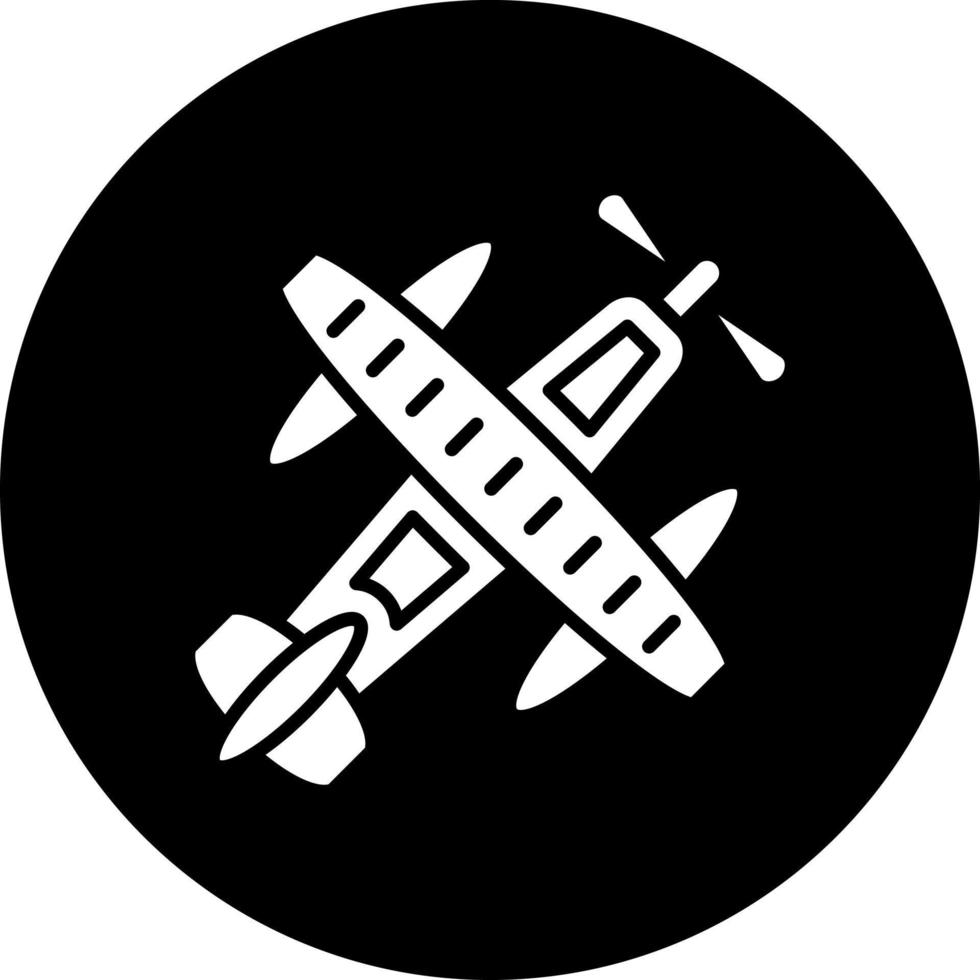 sjöflygplan vektor ikon stil