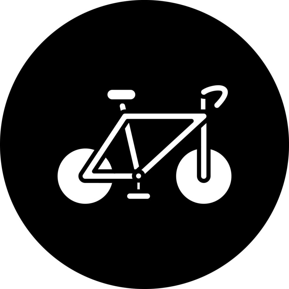 Fahrrad Vektor Symbol Stil