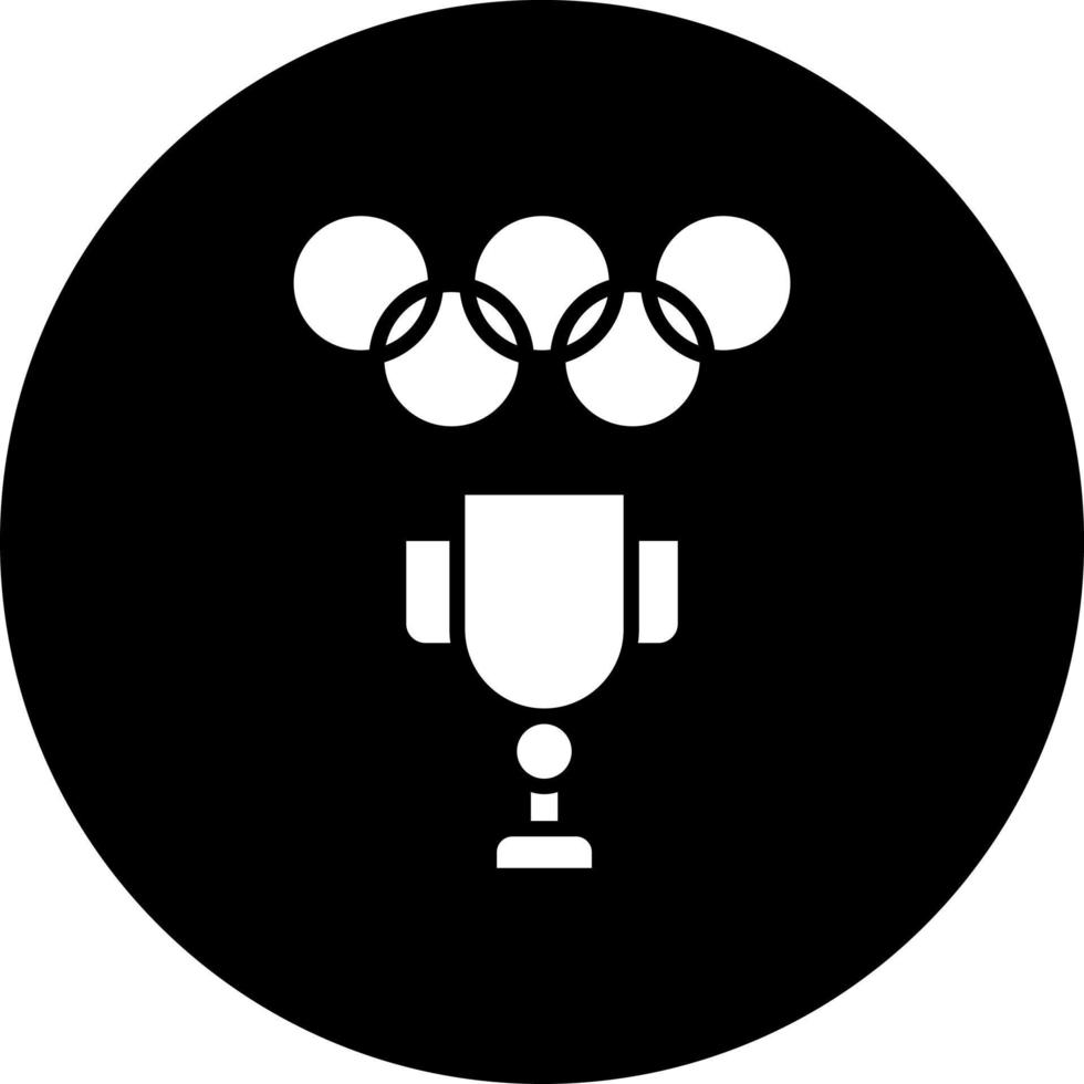 olympic spel vektor ikon stil