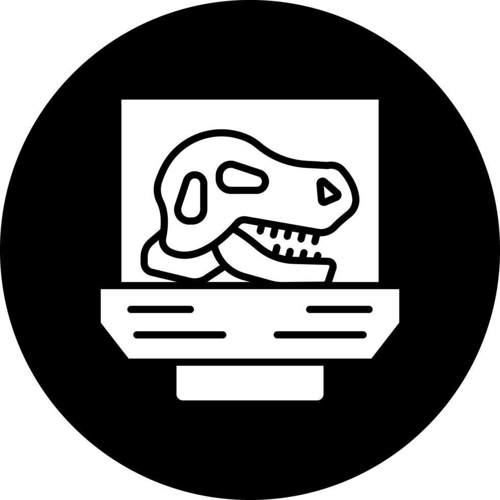 Dinosaurier Vektor Symbol Stil