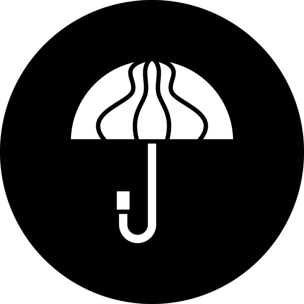 paraply vektor ikon stil