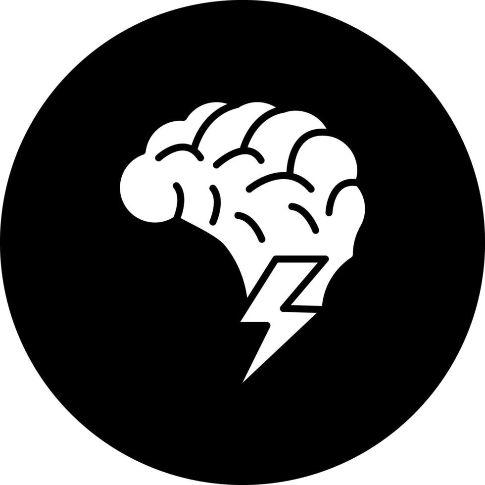 Brainstorming Vektor Symbol Stil