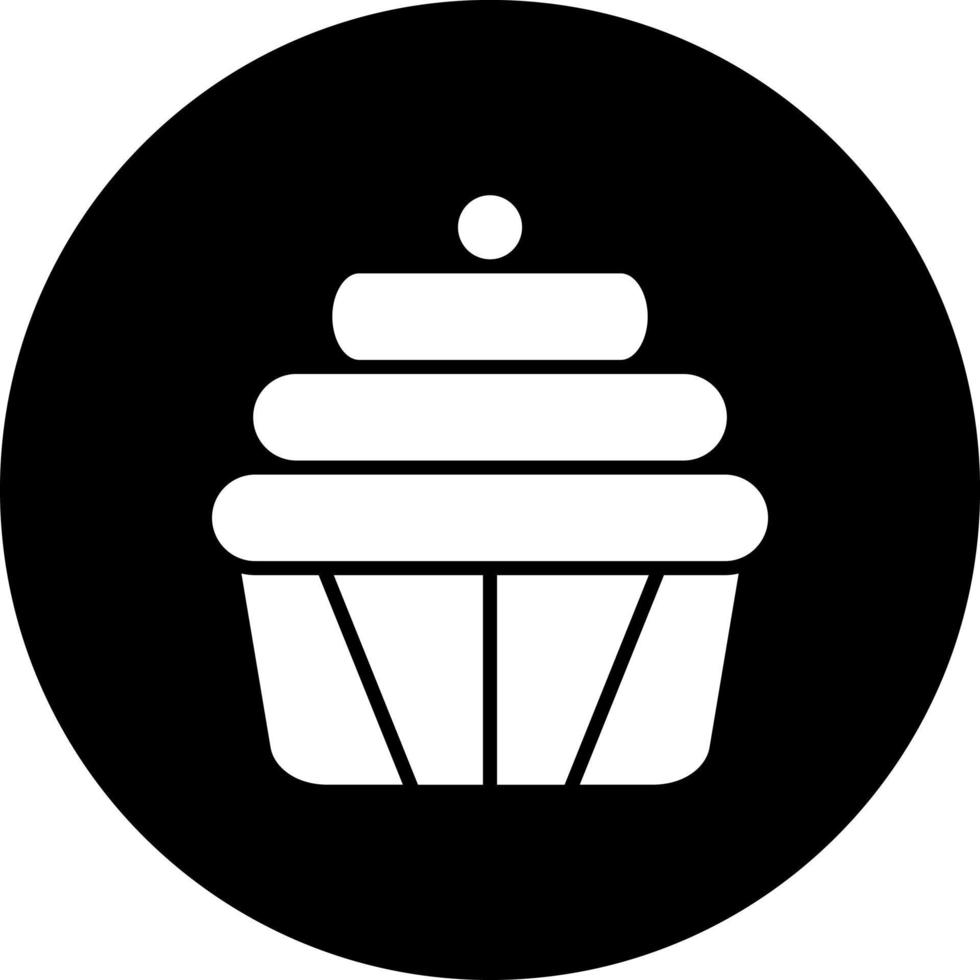 Cupcakes Vektor Symbol Stil