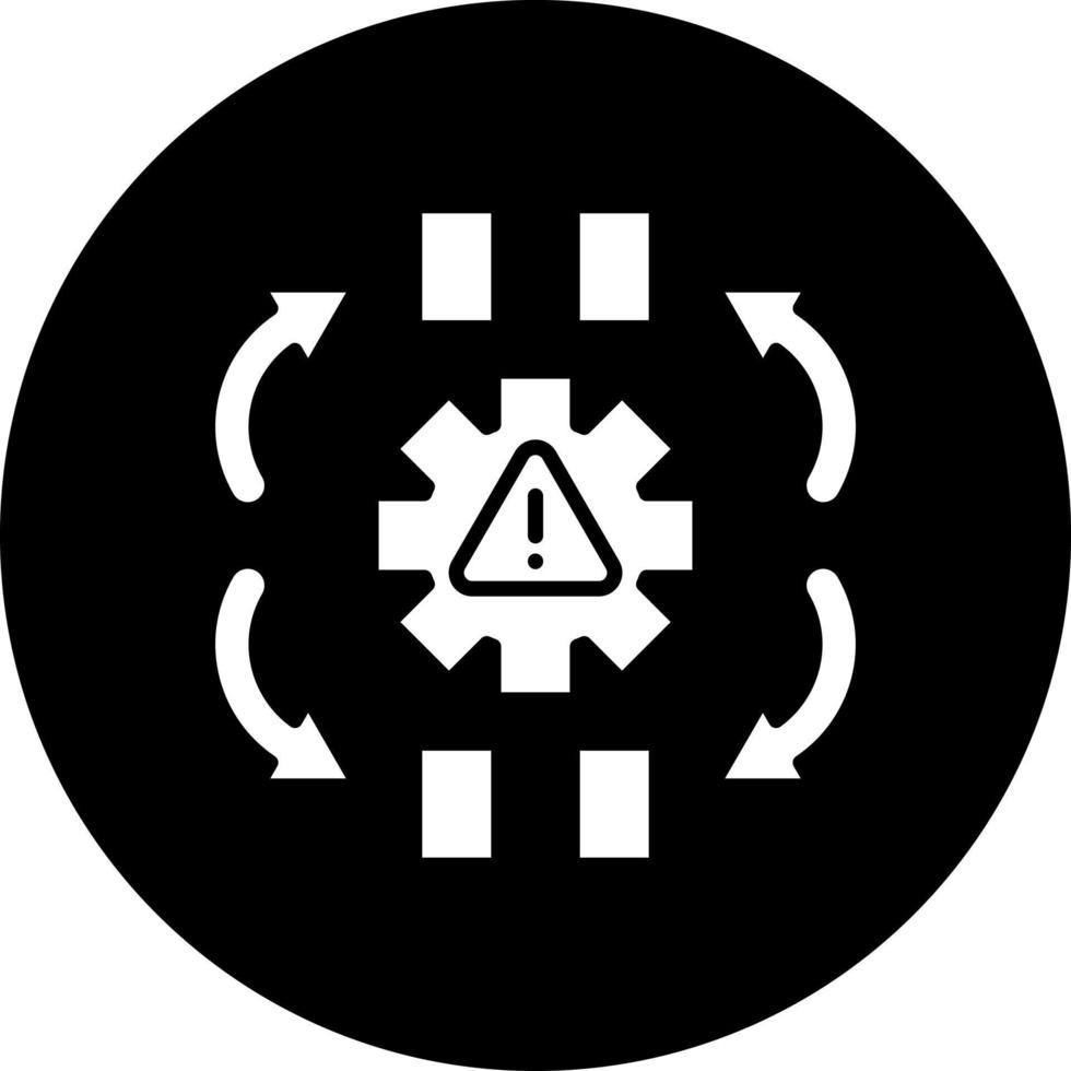 Konsequenzen Vektor Symbol Stil