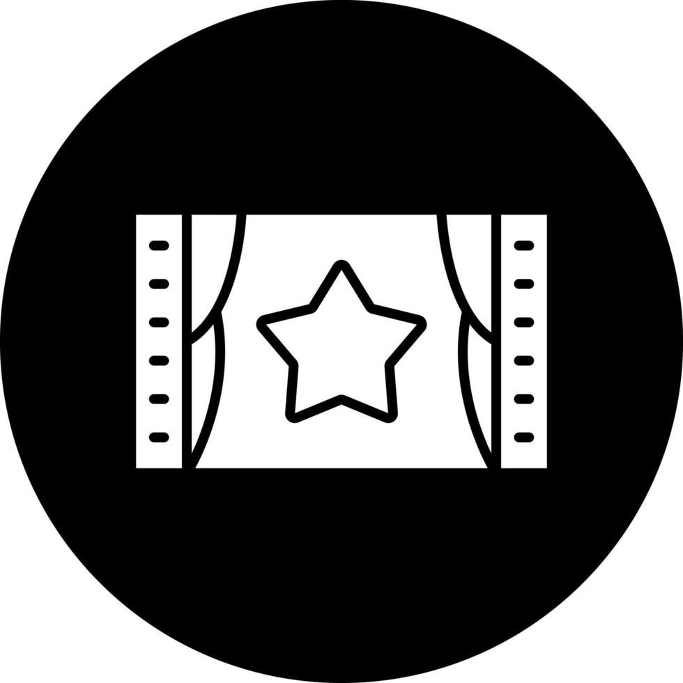 Film Premiere Vektor Symbol Stil