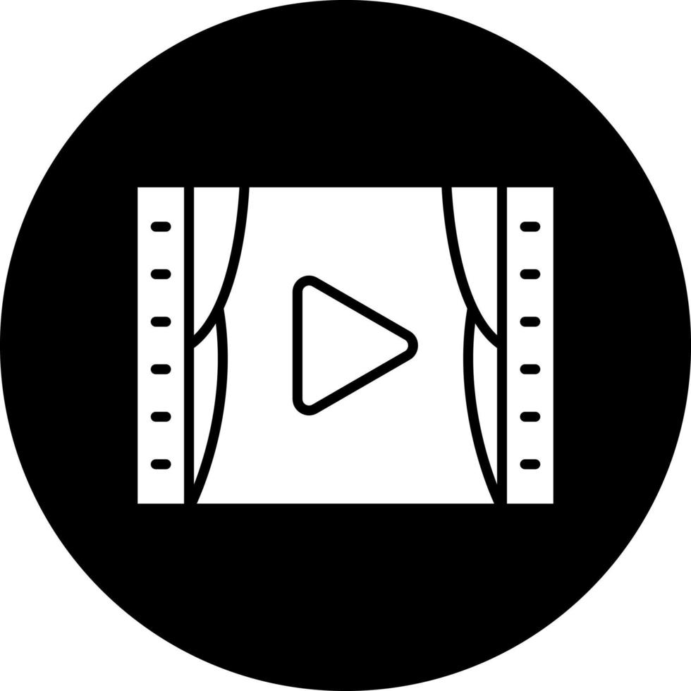 Film Vektor Symbol Stil