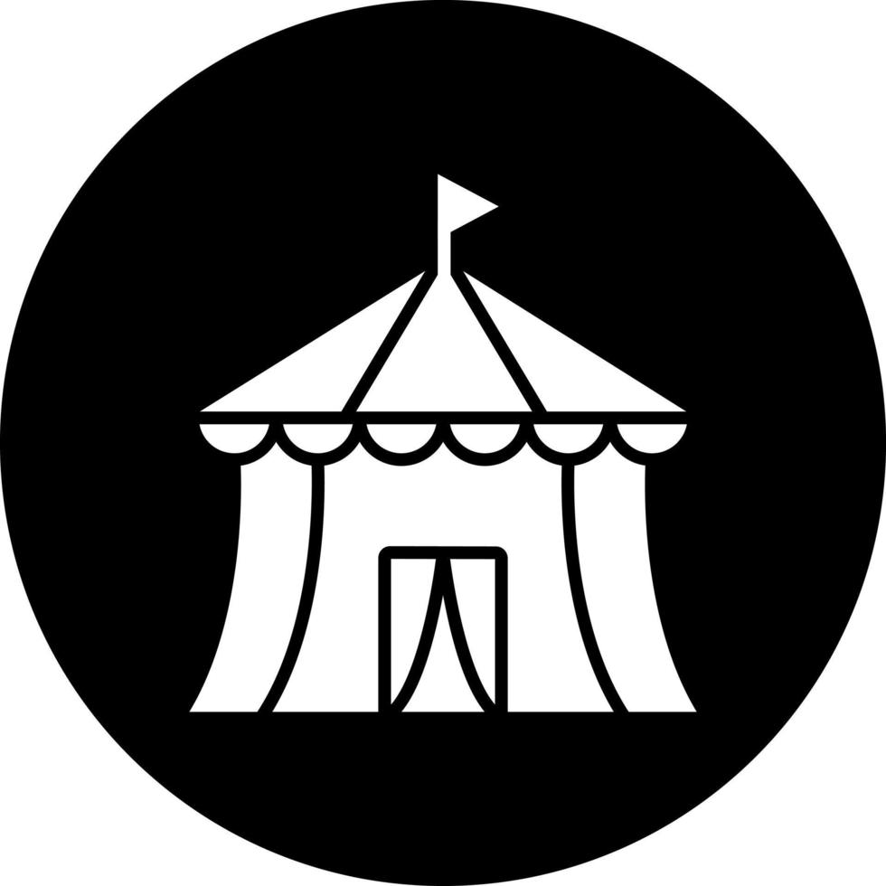 Zirkus Vektor Symbol Stil