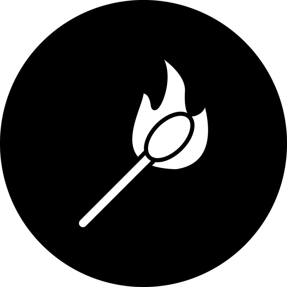 Feuer Anlasser Vektor Symbol Stil