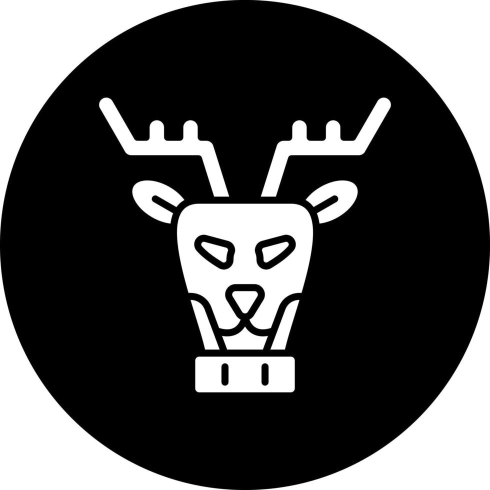 Elch Vektor Symbol Stil