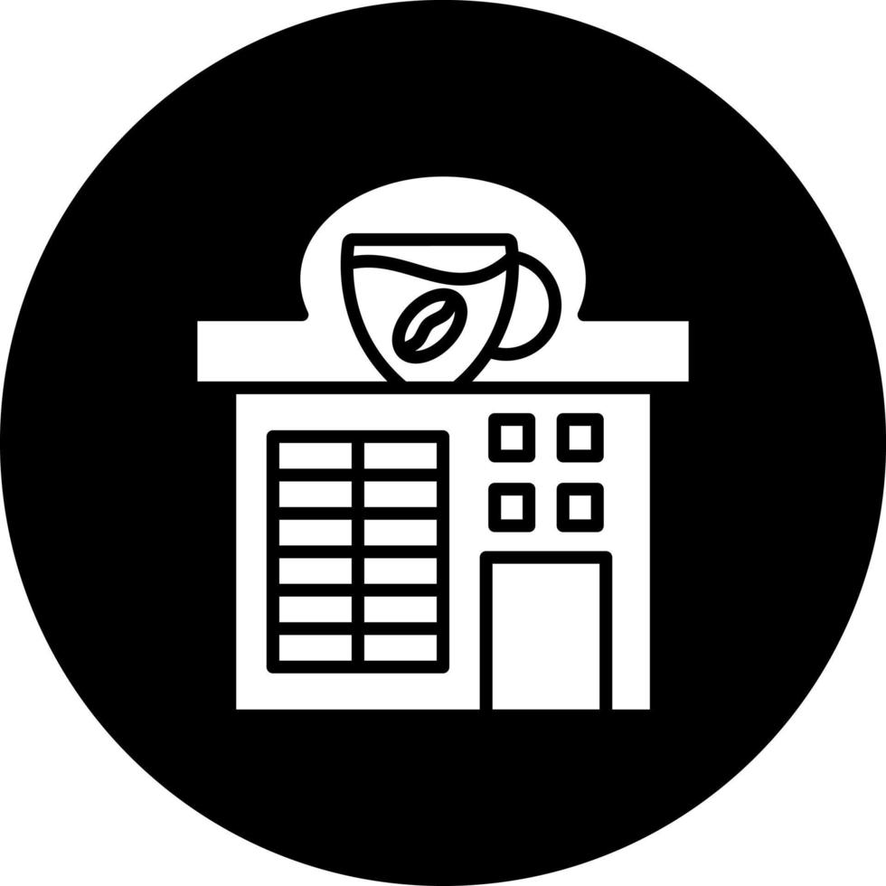 Kafé vektor ikon stil
