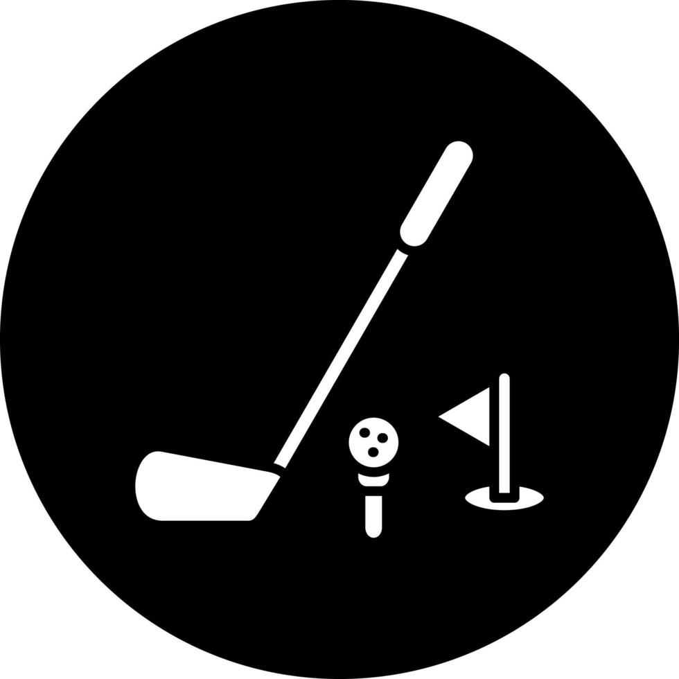 Golf Vektor Symbol Stil