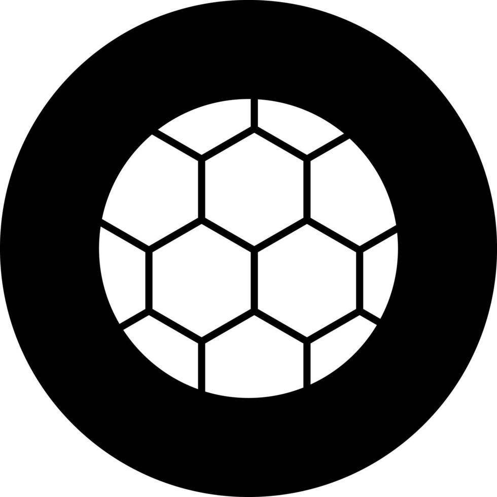 Fußball Vektor Symbol Stil