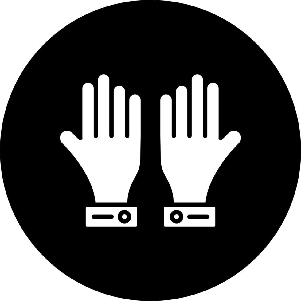 Handschuhe Vektor Symbol Stil