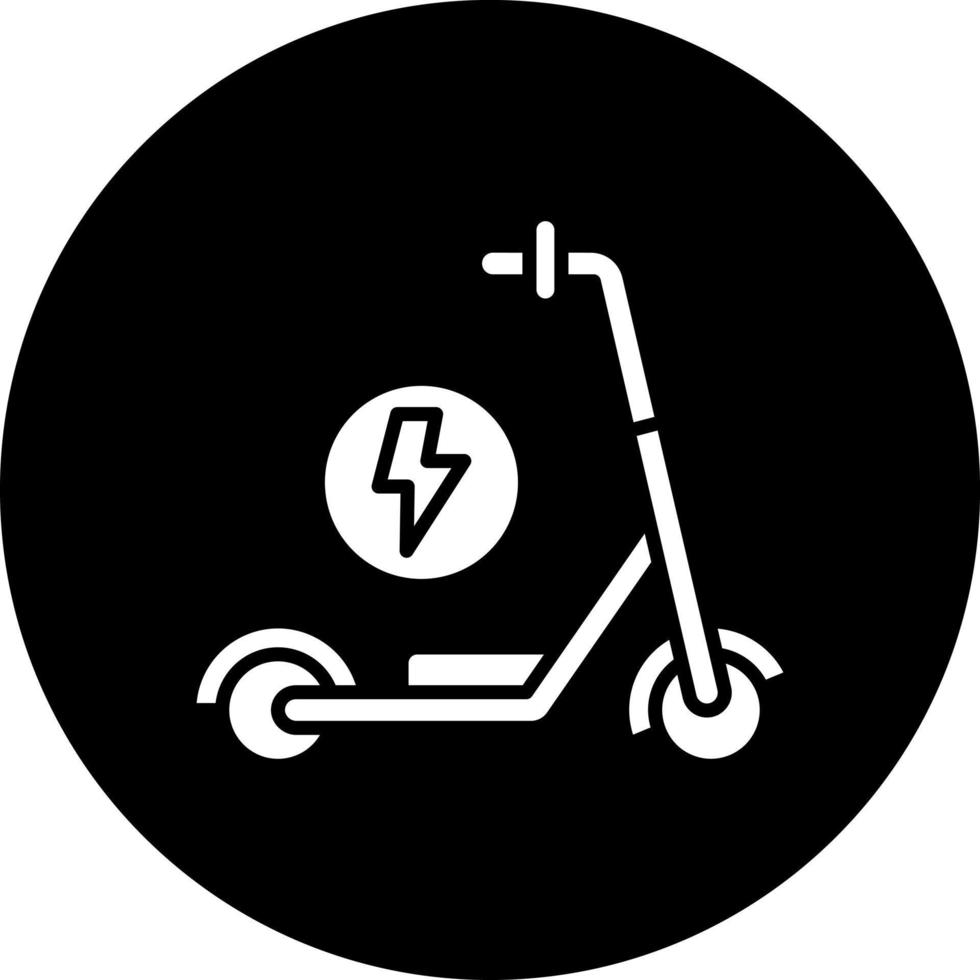 trete Roller Vektor Symbol Stil