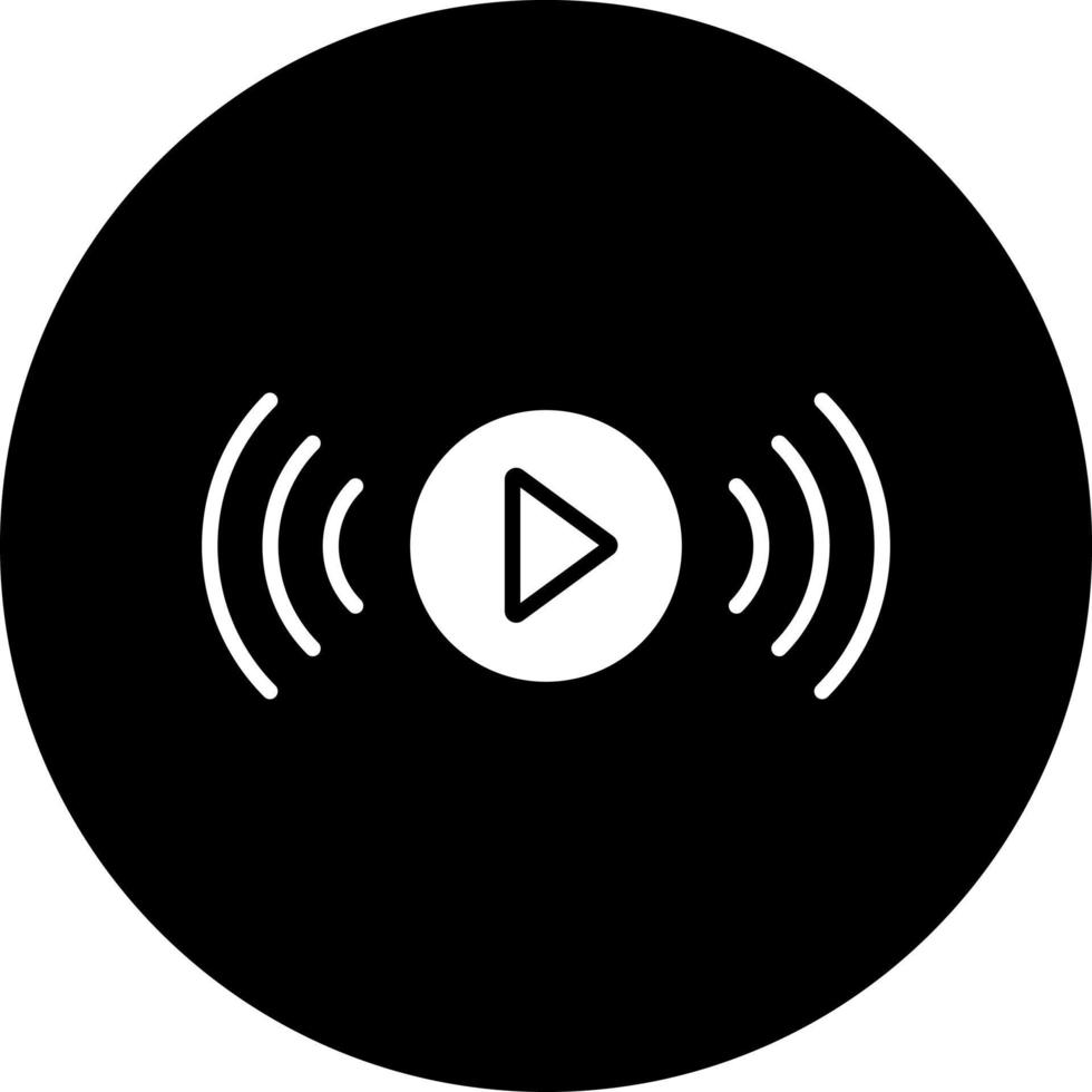 Audio- Vektor Symbol Stil