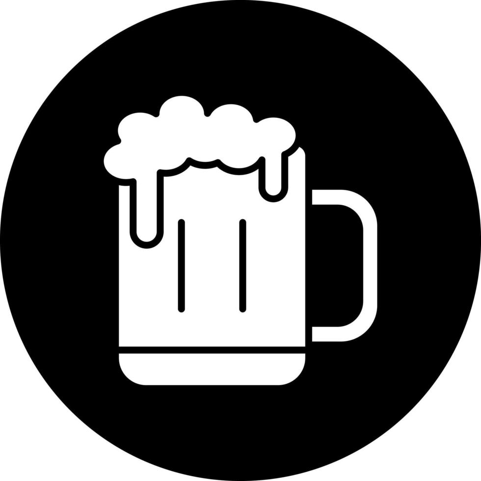 Bier Vektor Symbol Stil