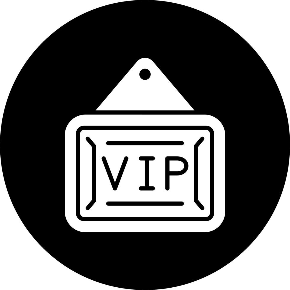 vip zon vektor ikon stil