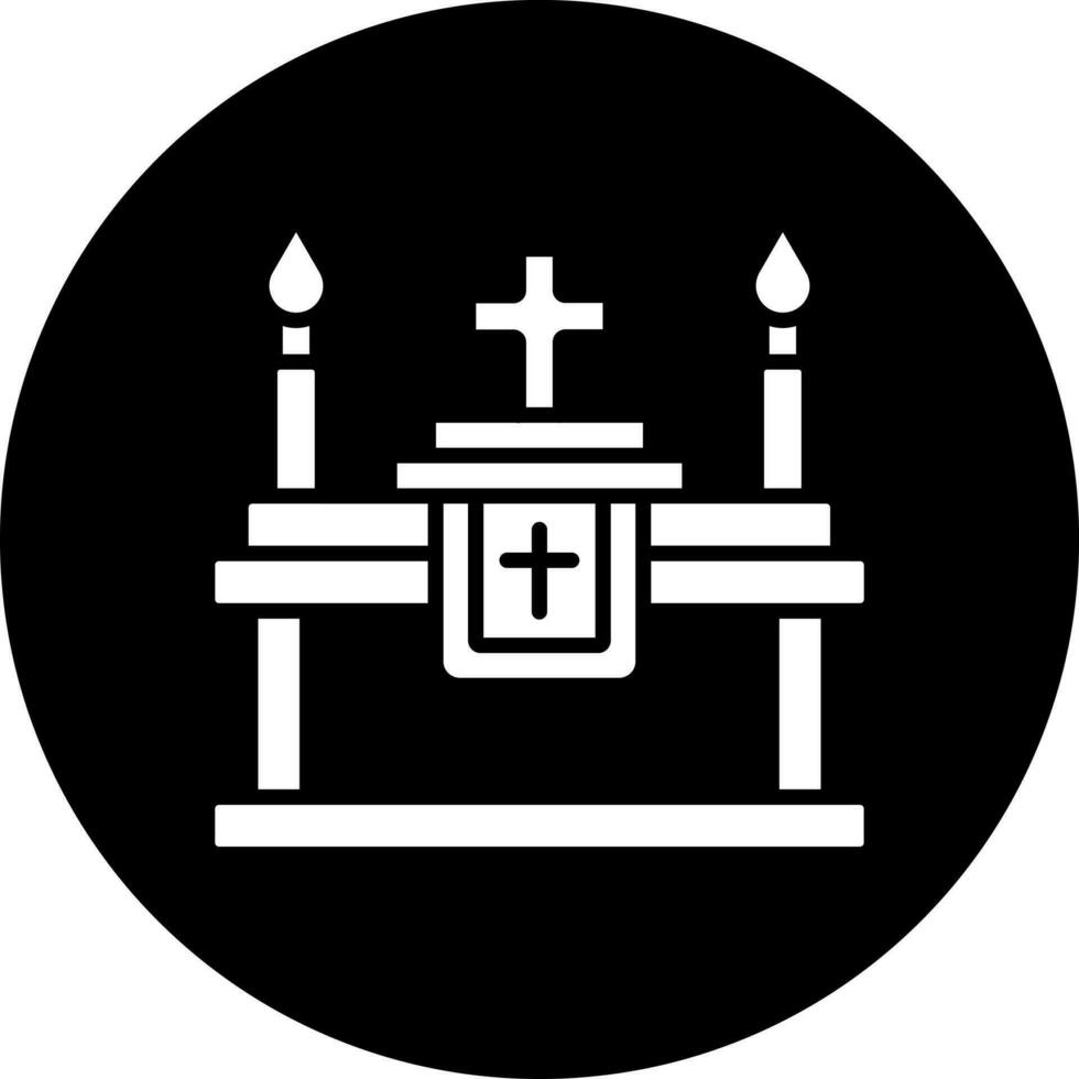 altare vektor ikon stil