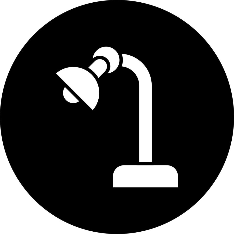 Buch Lampe Vektor Symbol Stil