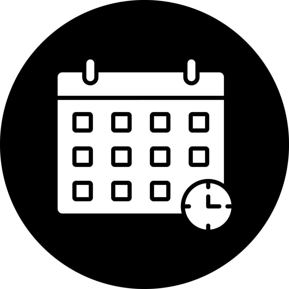 Kalender Vektor Symbol Stil