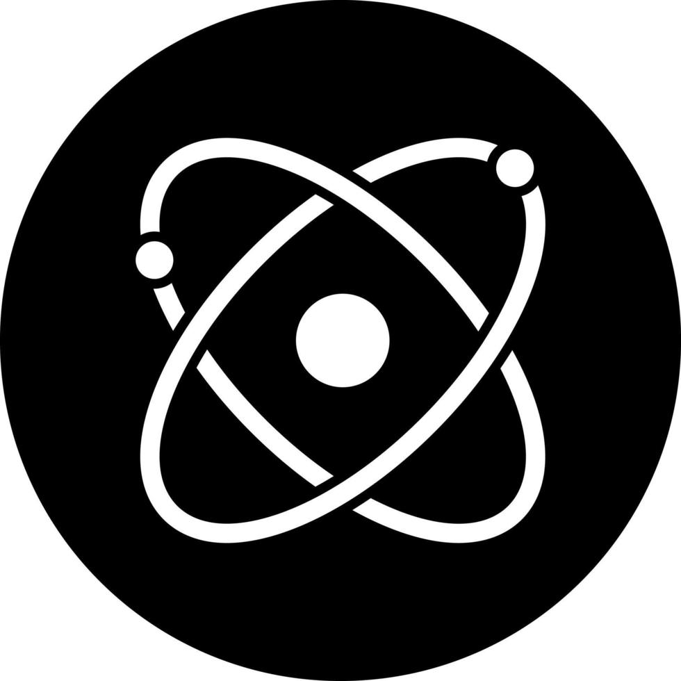 atomer vektor ikon stil