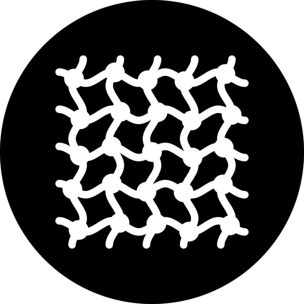 Fisch Netz Vektor Symbol Stil