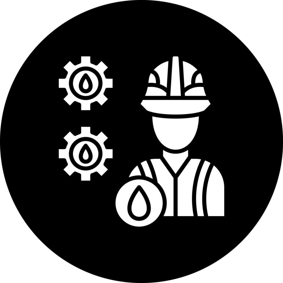 Ingenieur Vektor Symbol Stil