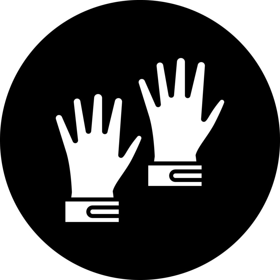 Handschuhe Vektor Symbol Stil