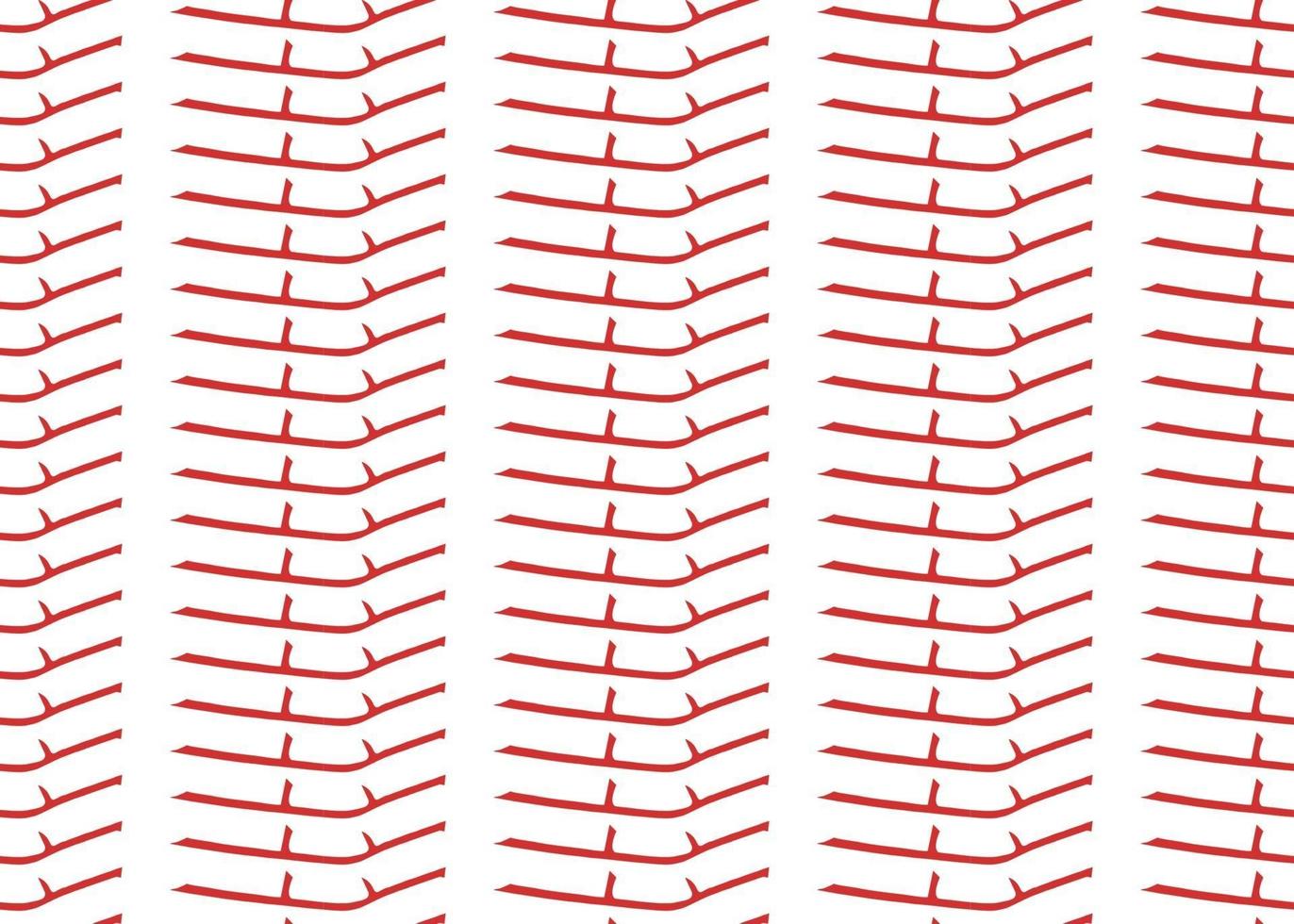 Vektor Textur Hintergrund, nahtloses Muster. handgezeichnete, rote, weiße Farben.