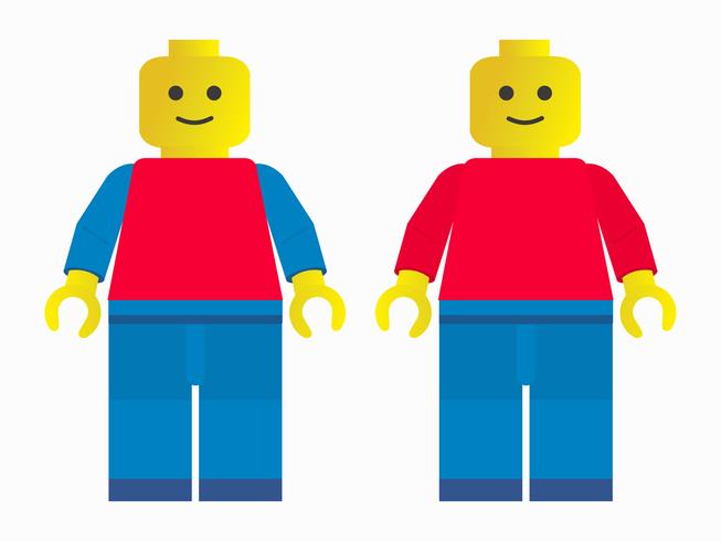 Gratis SVG Lego Vector Man