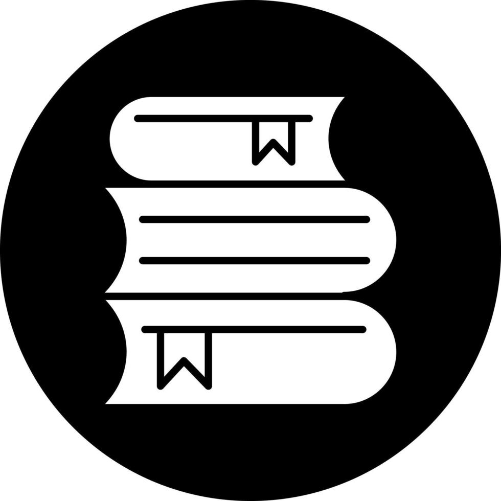 Bücher Vektor Symbol Stil