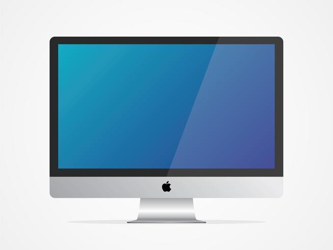 Apple iMac 27 "Computer Vektor