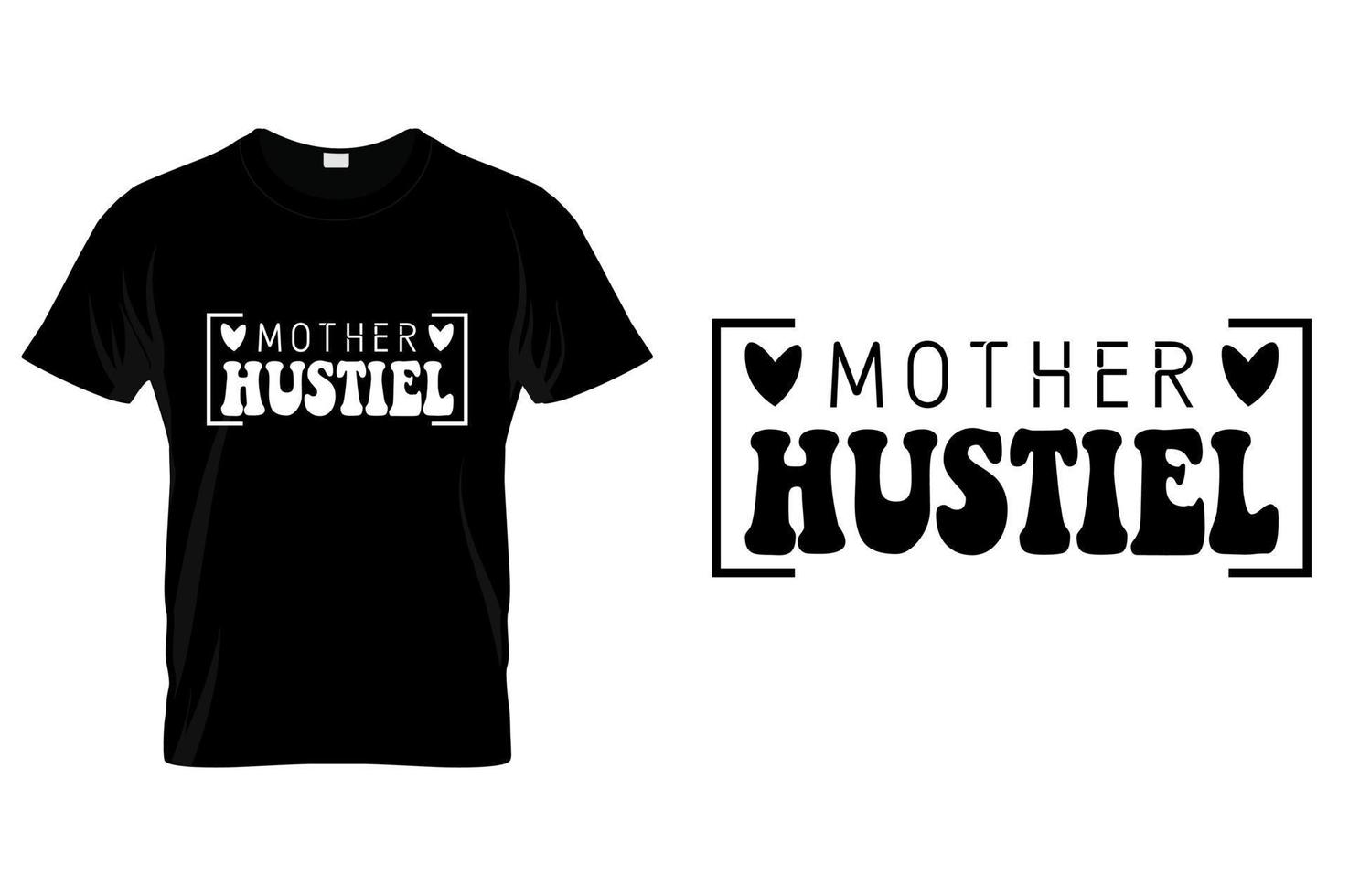 Typografie Mama T-Shirt Design Vektor Mutter Tag Zitate