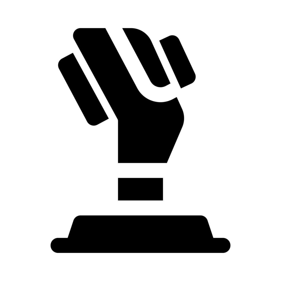 Joystick Symbol zum Ihre Webseite, Handy, Mobiltelefon, Präsentation, und Logo Design. vektor