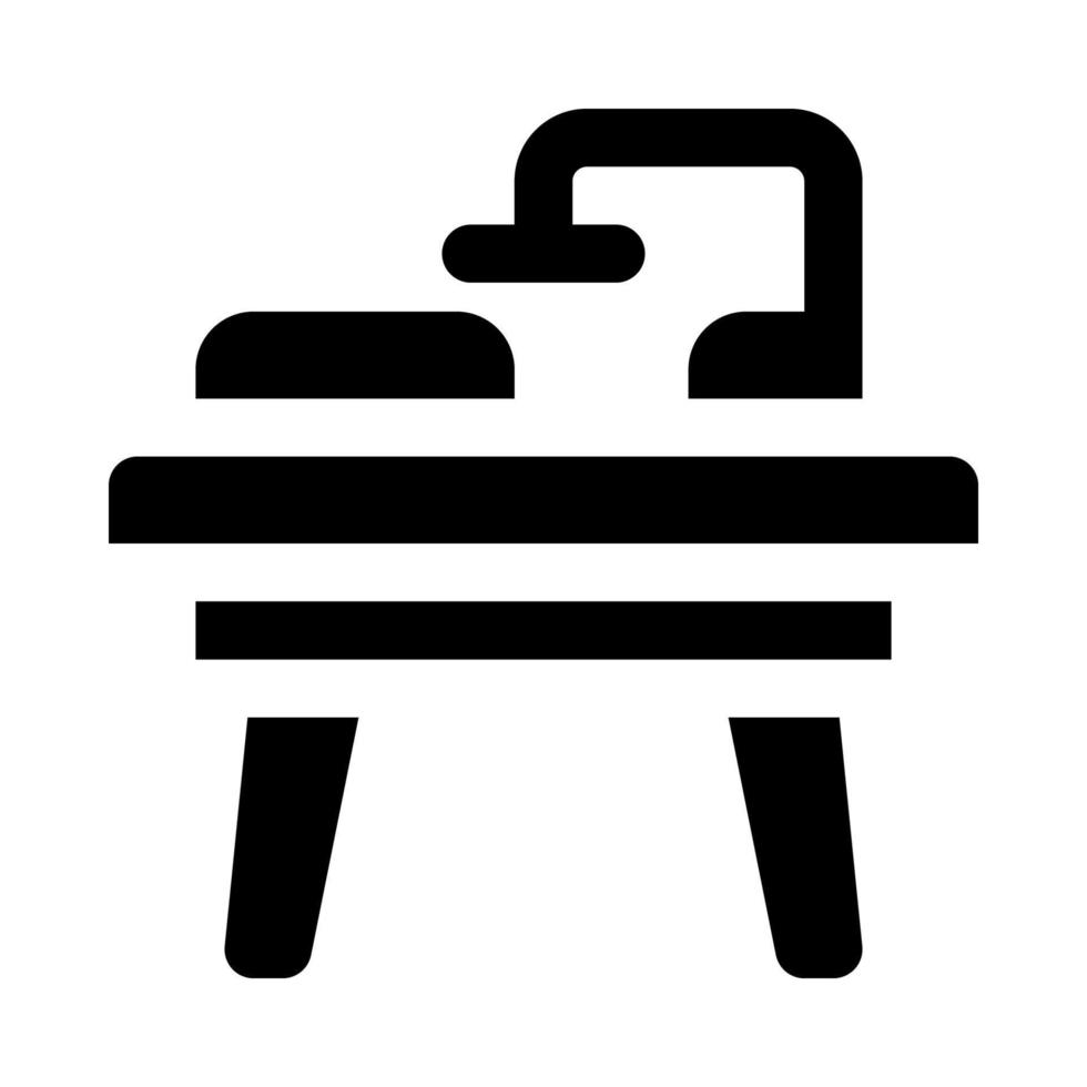 Schreibtischsymbol für Ihre Website, Ihr Handy, Ihre Präsentation und Ihr Logo-Design. vektor