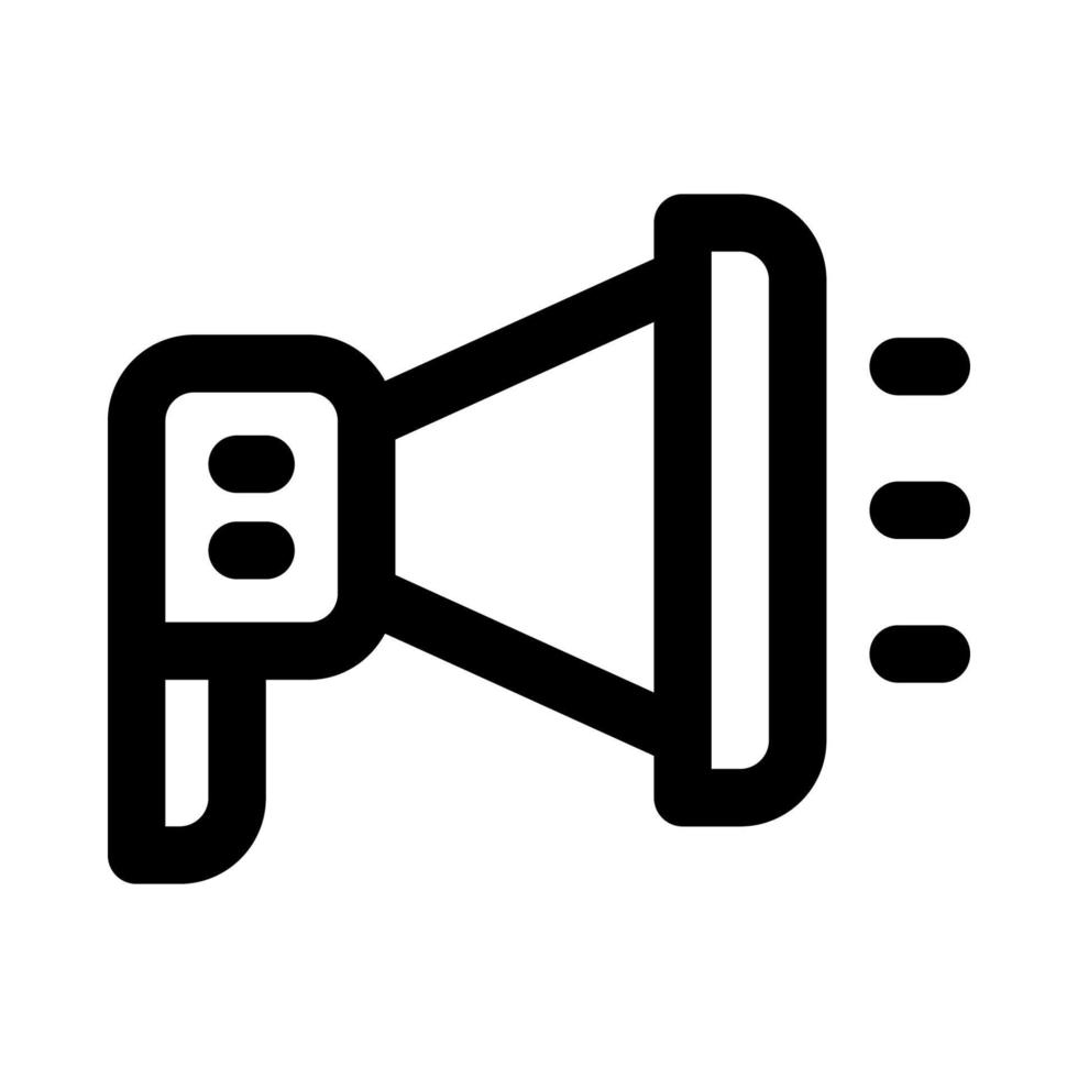 megafon ikon för din hemsida, mobil, presentation, och logotyp design. vektor