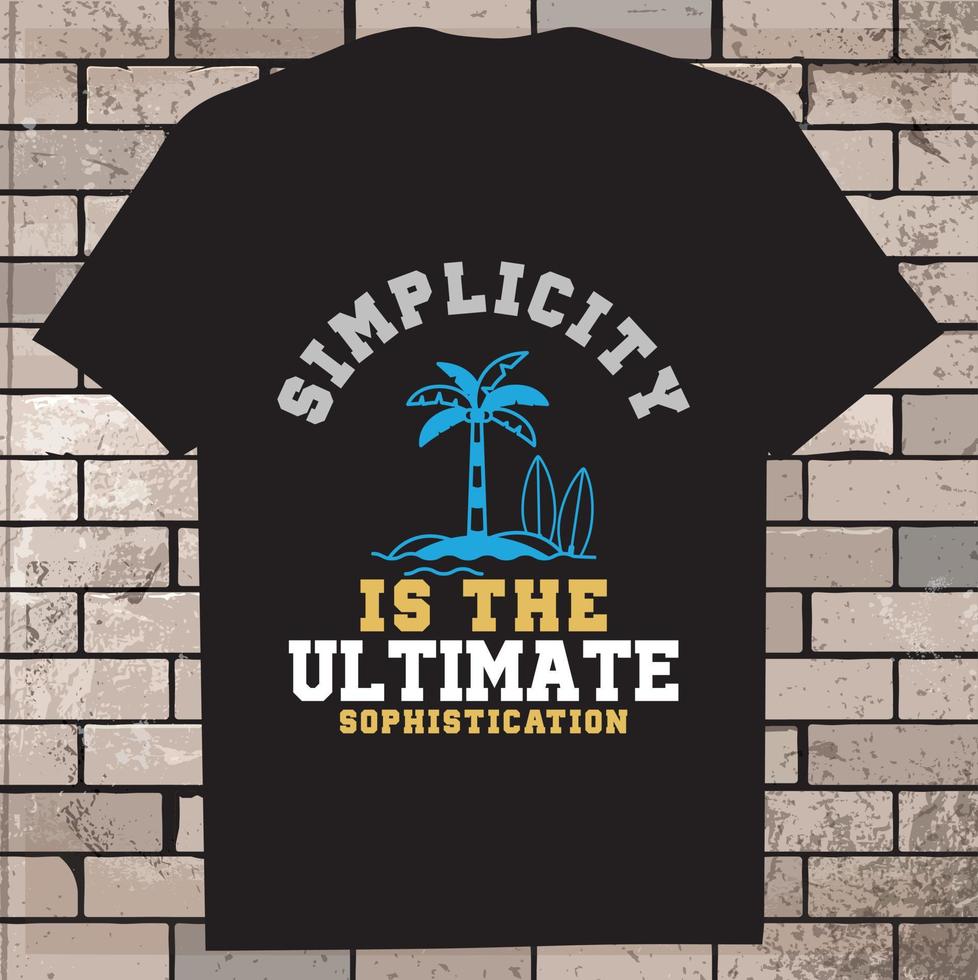 Sommer- Hand Zeichnung Urlaub Party Lager, Sommer Hintergrund Vektor, Sommer- Strand T-Shirt Design vektor