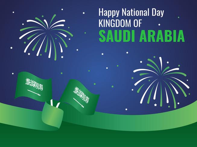Einzigartige Saudi National Day Vektoren