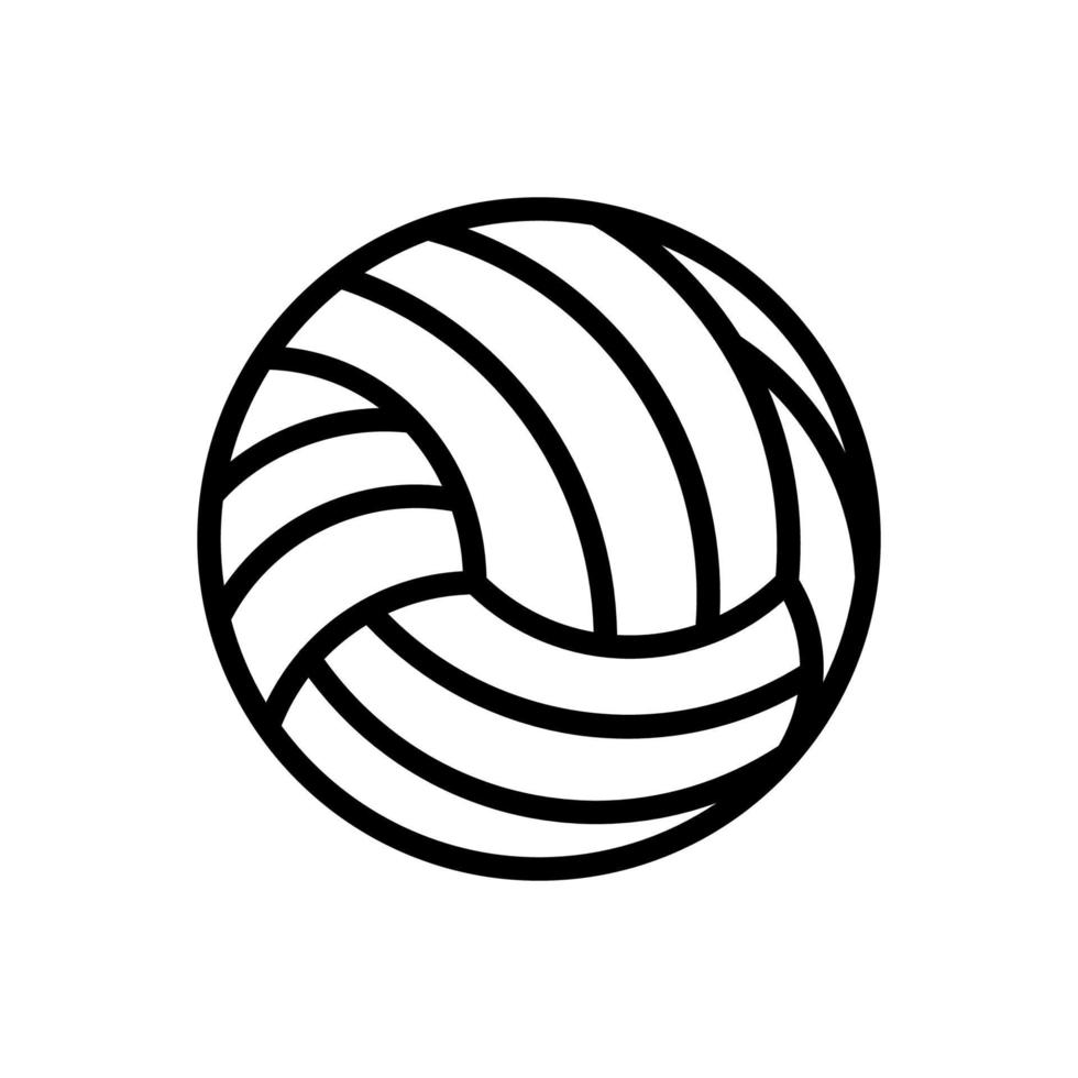 volleyboll ikon design vektor