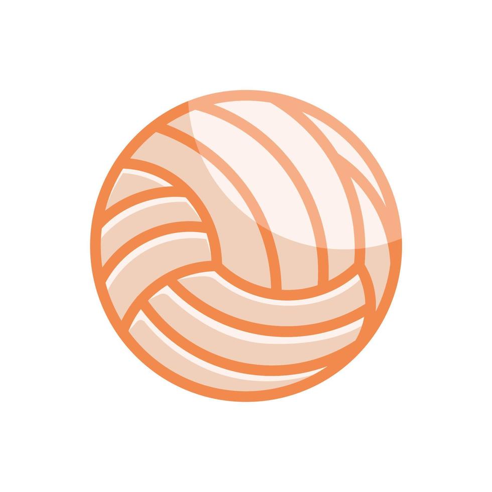 Volleyball Symbol Design Vektor