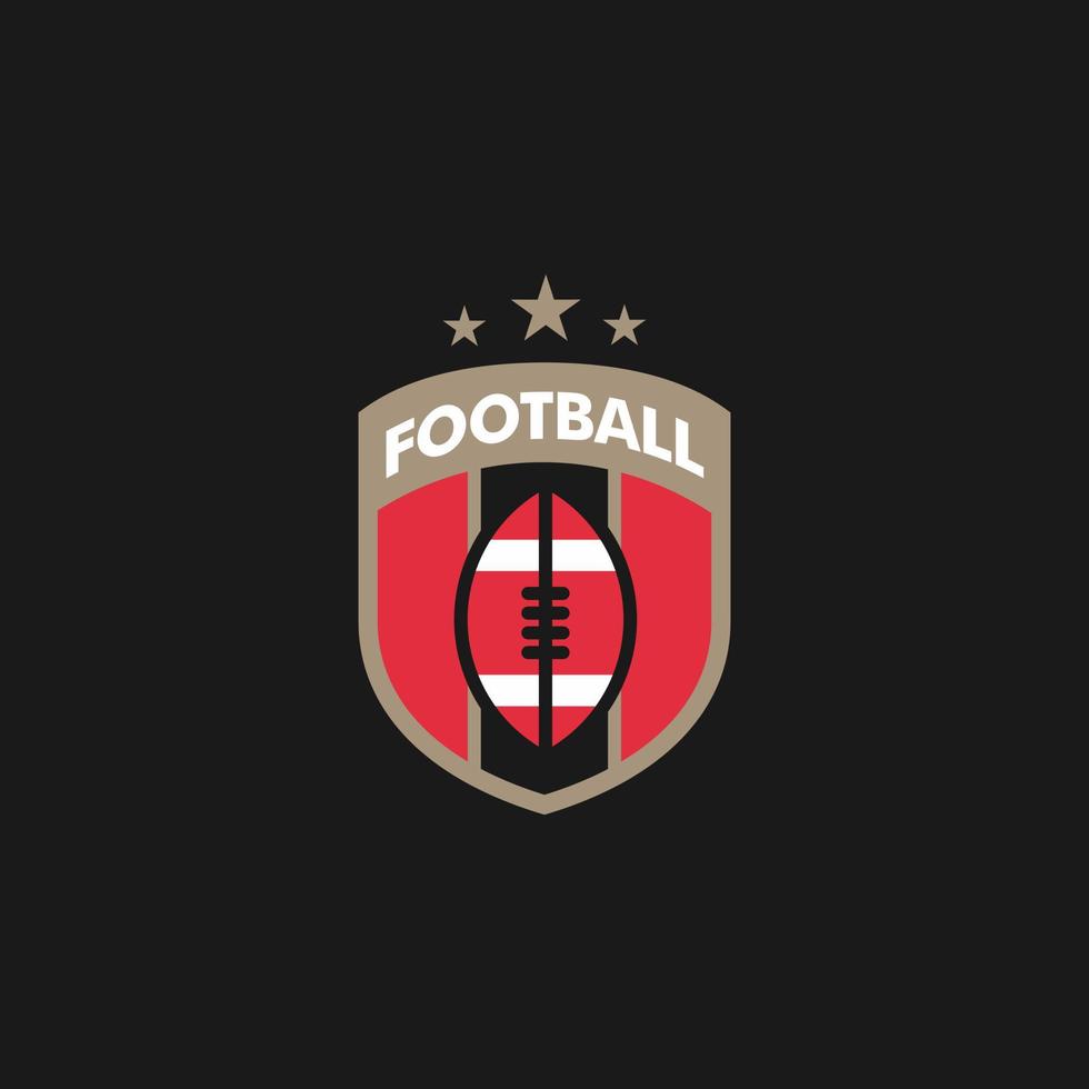 Logo Design zum Fußball Sport Touren vektor
