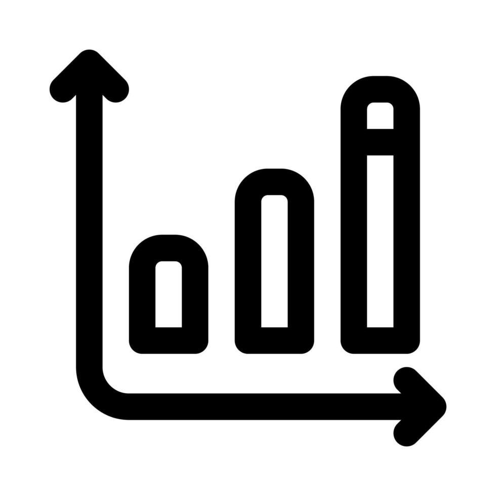 Graf ikon för din hemsida, mobil, presentation, och logotyp design. vektor