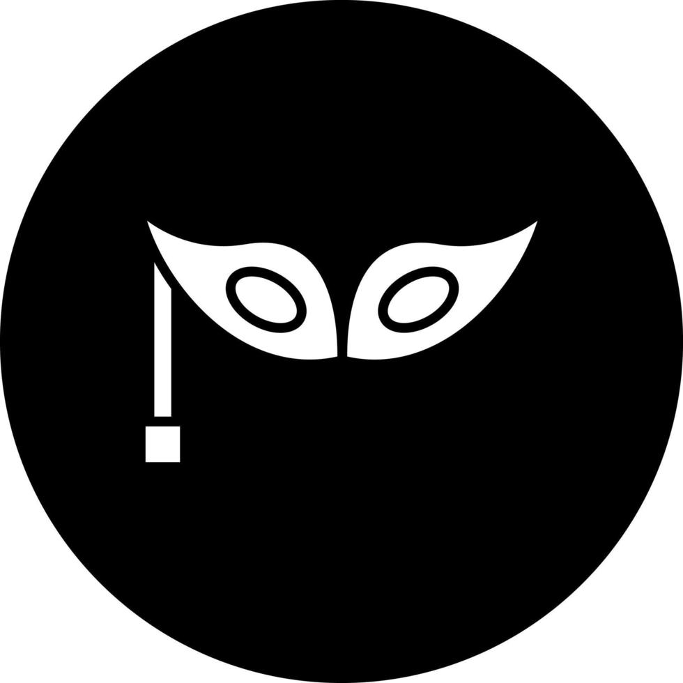 Party Maske Vektor Symbol Stil