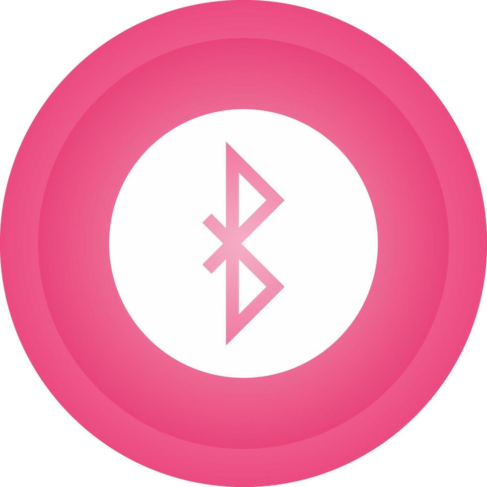 Bluetooth-Vektor-Symbol vektor