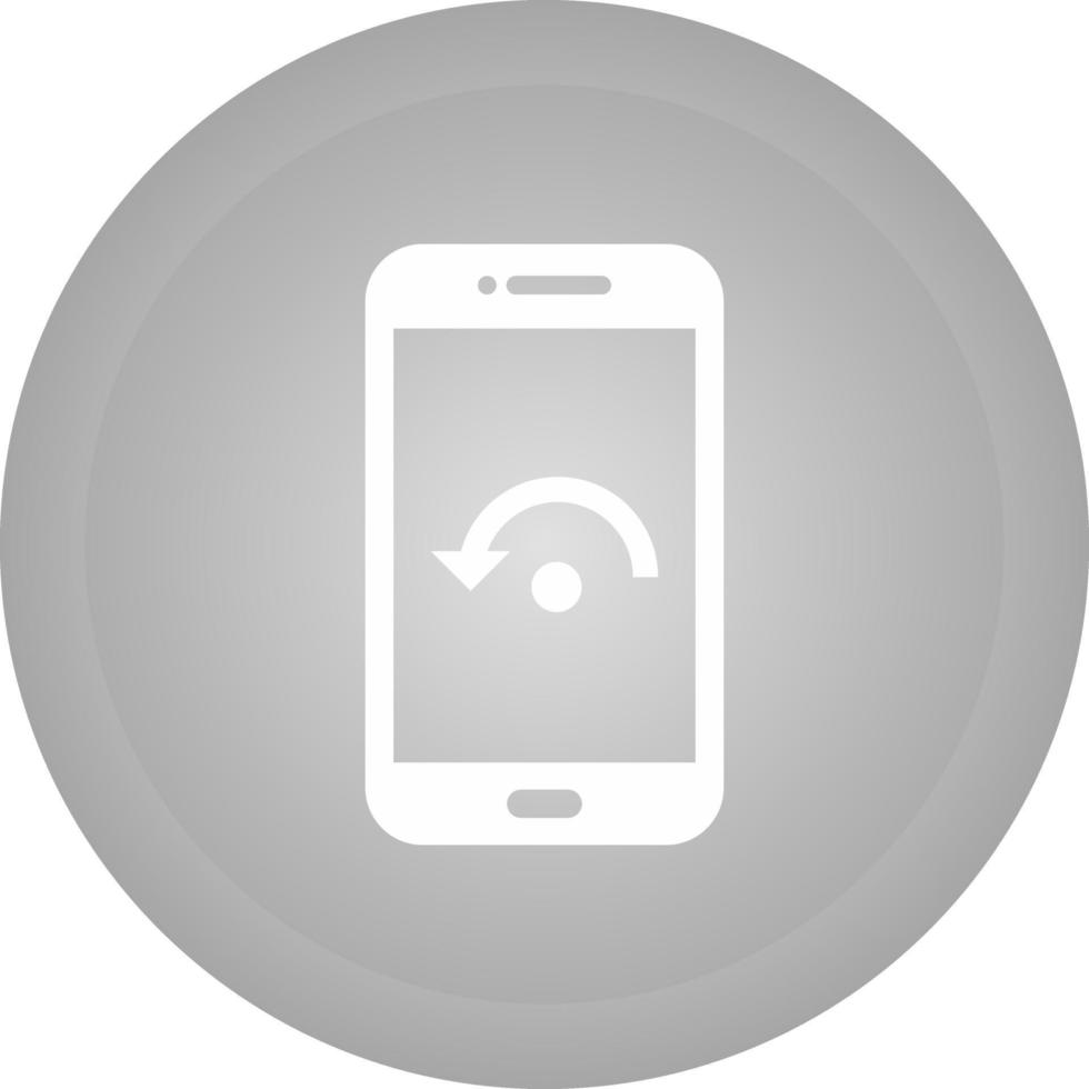 Symbol für Telefonvektor neu starten vektor